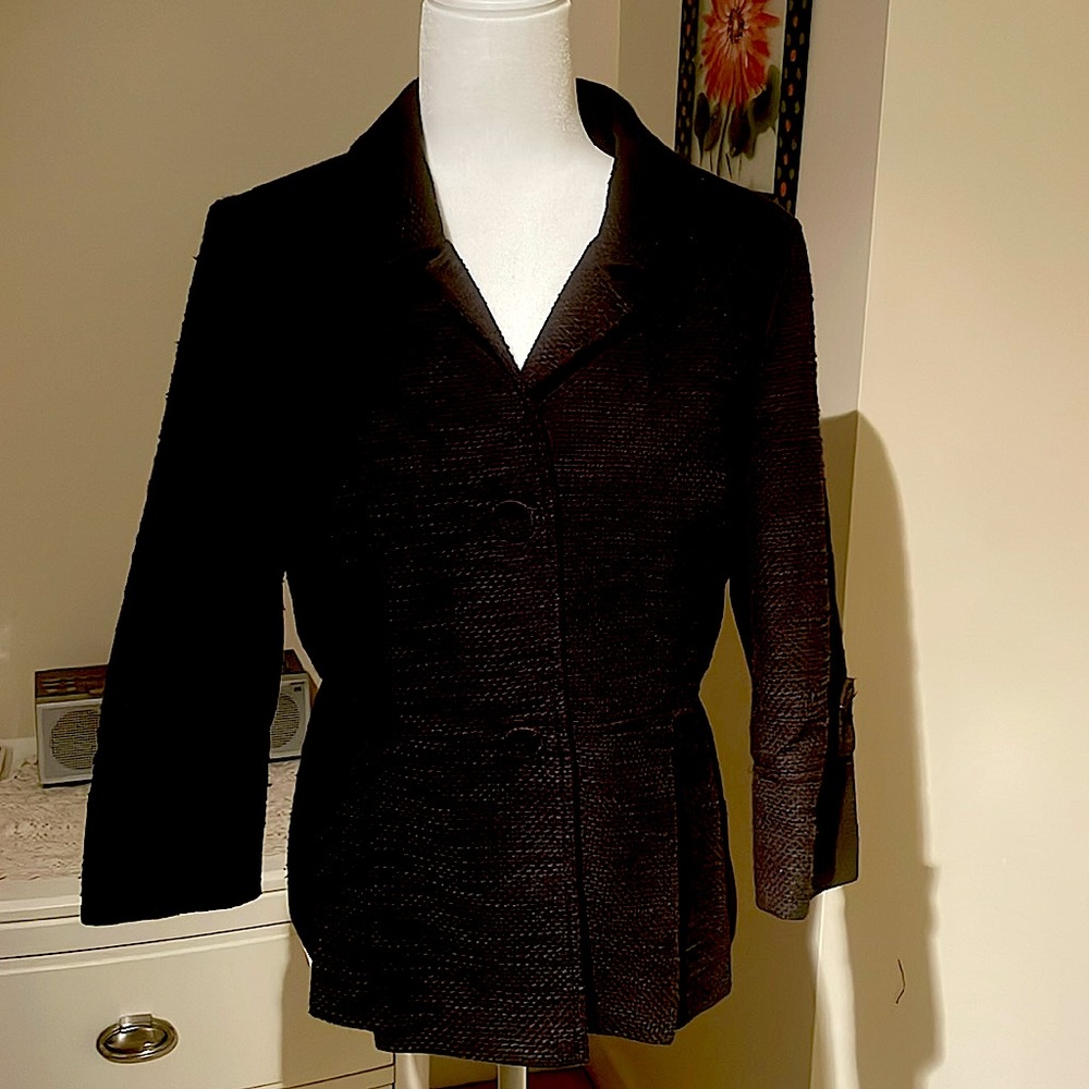 Ladies Ann Taylor Loft Jacket, Black, Size 12